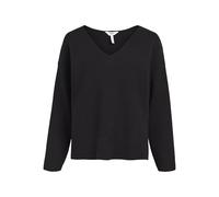 Object Objreynard V-Neck Pullover Noos Suéter pulóver, Negro, L para Mujer