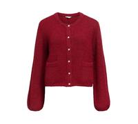 Object Objsaggia Re L/S - Chaqueta de Punto Noos, Karanda Red, XS | Cárdigan