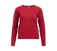 Object Objthess L/S O-Neck Knit Pullover Noos Jersey, Karanda Red, XS para Mujer