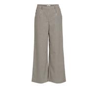 OBJECT Pantalón 'Lisa' gris oscuro / blanco 34 gris oscuro / blanco