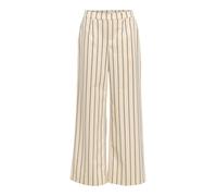 Pantalones De Pierna Ancha 36 Beige