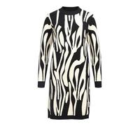 OBJECT Vestido de punto 'OBJRAY' negro / blanco L negro / blanco