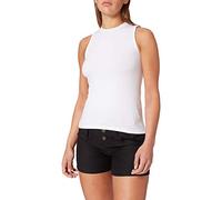 Object Women's Objjamie S/L Tank Top Noos, Blanco, L