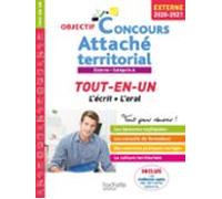 Objectif Concours 2020/2021 Attaché Territorial (concours Externe) (eb