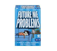 Mattel Games Juego de Cartas Sarah's Scribbles Procrastination, versión Francesa, 2 Paquetes de Cartas, 2 a 4 Jugadores, Juego para Toda la Familia, A Partir de 3 años, HPH11