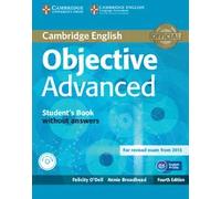 Objective Advanced Student's Book without Answers with CD-ROM 4th Edition