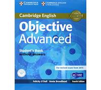 Objective Advanced Student's Book without Answers with CD-ROM Fourth Edition (CAMBRIDGE)