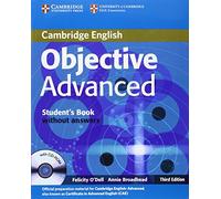 Objective Advanced Student's Book without Answers with CD-ROM 3rd Edition (CAMBRIDGE)