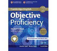 Objective Proficiency Student's Book Pack (Student's Book with Answers with Downloadable Software and Class Audio CDs (2)) 2nd Edition