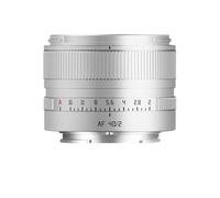 Objetivo 40mm F2 Full Frame para Retrato, Compatible con Sony | Objetivo auto focus de gran apertura para fotografía social y diaria(AF 40mm F2 Silver,E-mount(FE))