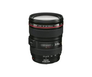 Objetivo Canon EF - Función de zoom - 24 mm - 105 mm - f/4.0 L IS USM - Canon EF - para EOS 1000, 1D, 50, 500, 5D, 7D, Kiss F, Kiss X2, Kiss X3, Rebel T1i, Rebel XS, Rebel XSi nuevo