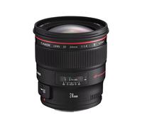 Objetivo Canon EF - Función gran angular - 24 mm - f/1.4 L II USM - Canon EF - para EOS 1000, 1D, 50, 500, 5D, 7D, Kiss F, Kiss X2, Kiss X3, Rebel T1i, Rebel XS, Rebel XSi nuevo