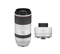 Objetivo Canon RF 100-500 mm f/4,5-7,1L IS USM y extensor Canon RF 2x nuevo