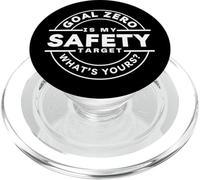 Objetivo Cero | Objetivo de Seguridad | La Seguridad es lo Primero | Regalo del día PopSockets PopGrip para MagSafe