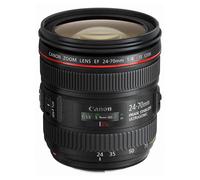 Canon EF 24-70mm f/4L IS USM SLR Objetivo de zoom estándar Negro
