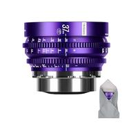 Objetivo de Cine Profesional 7artisans 37 mm T2.9 Floral Bloom Art Series, con Bokeh Explosivo, fotograma Completo, Enfoque Manual y Montura PL, para fotografía y Cine creativos, Morado.