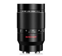 Objetivo de Espejos - 240mm f/5.6 para Nikon F, Enfoque Manual (MF), Teleobjetivo para Nikon D3500 D850 D7500 D5600 D3400 D500 D7200 D5500 D750 D810 D3300 D5300 D610 D7100 D5200 (Montura F)