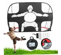 Objetivo de fútbol para niños, Nylon Pop-up para un Objetivo de fútbol para niños, Red de portátil Plegable con Bolsa de Transporte para Juegos Deportivos de Entrenamiento de Entrenamiento Obj