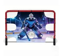 Objetivo de hockey de precisión de nailon de 72 x 48 pulgadas, 72 x 48 pulgadas, nailon