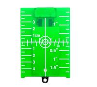 Objetivo de la placa de tierra, tarjeta de destino para el suelo, dimensiones de las tarjetas Kit de accesorios de nivel de sucursal duradero Rayo de tarjeta bancaria Nivel BEAM haz de construcción