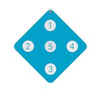 Objetivo de Pared para esgrima: Objetivo de Entrenamiento en Pared, objtivo de práctica montado | Herramienta de Mejora de Habilidades, Herramienta Auxiliar para el hogar con objetios