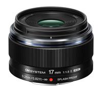 Objetivo OM System M.Zuiko Digital 17 mm f/1,8 II negro de distancia focal fija para montura Micro Cuatro Tercios nuevo