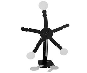 Objetivo giratorio - Objetivos móviles dinámicos, la herramienta de ejercicio de rueda ajustable magnética Ferrres para el patio trasero mujeres adultos hombres restablecer equipos de juego al aire