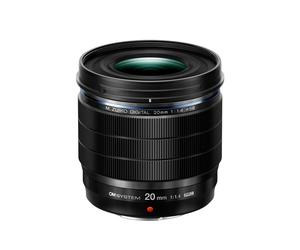Objetivo híbrido OM System M.Zuiko Digital ED 20 mm f/1,4 Pro negro nuevo