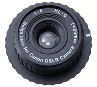 Objetivo Holga 60mm F/8 de enfoque manual para cámara Canon DSLR