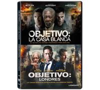 Objetivo: La Casa Blanca + Objetivo: Londres [DVD] (2013, 2016) Olympus Has Fallen + London Has Fallen
