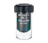 Objetivo magus 40hp 40?/0,60 plan l fase php2 ?/1,2 wd 3,5 mm