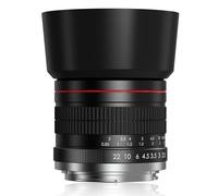 Objetivo Montaje E para Sony - 85mm f1.8 Manual Lente de Retrato para Snoy Alpha A7C A7R A7S A7 A9 A6700 A6600 A6500 A6400 A6300 A6100 A6000 A5100 A5000 NEX-7 NEX-7 NEX-6 NEX-5T NEX-5R, etc