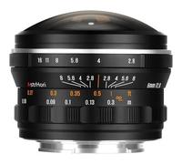 Objetivo ojo de pez circular de fotograma completo AstrHori 6 mm f/2,8 con montura Z de Nikon