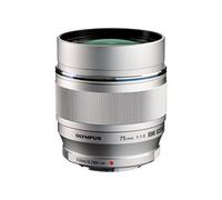 Objetivo Olympus M.Zuiko ED 75mm f/1.8 Montura Micro Four Thirds Plata