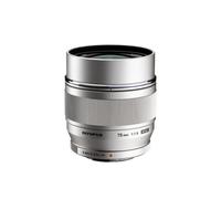 Objetivo Olympus M.Zuiko ED 75mm f/1.8 Montura Micro Four Thirds Plata