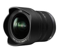 Objetivo Panasonic Lumix H-F007014E - Función gran angular - 7 mm - 14 mm - f/4.0 G VARIO - Micro Cuatro Tercios - para Lumix DC-BGH1; Lumix G DC-G100, G110, G90, GF90, GH5M2, GH6, GH6L, GX880... nuev