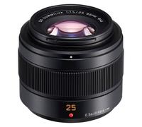 Objetivo Panasonic Lumix H-XA025E 25 mm f/1.4 Montura Micro Four Thirds Negro