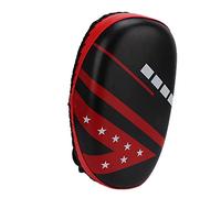 Objetivo para el pie de Boxeo PU ARC, Equipo de protección para Boxeo con Gran Resistencia a la tracción, contenedor Interior Engrosado y Resistente a Las explosiones, Almohadilla (Rojo/Simple)