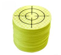 Objetivo reflectante de alta visibilidad, paquete de 100, diseñado para una medición eficaz en lugares difíciles (40 x 40)