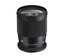 Objetivo Sigma 16 mm F1.4 DC DN Contemporary Montura Canon RF-S Negro