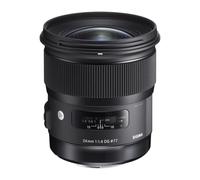 Objetivo Sigma 24mm F1.4 DG HSM Art Sony E Montura, 15 elementos, 77 mm, Negro