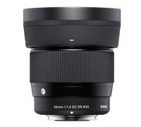 Objetivo Sigma 56mm F1.4 DC DN Fujifilm X Telefoto Compacto Enfoque Silencioso Negro