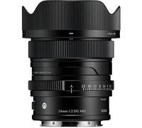 Objetivo Sigma AF 24mm F2 DG Contemporary L-Mount Negro