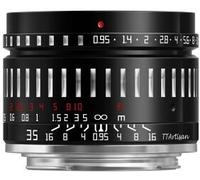 Objetivo TTArtisan 35mm F0.95 APSC para EOS R Negro+Plata (C35095-BS-RF))