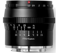 TTArtisan Lente de Cuerpo de Metal F1.4 de 50 mm Compatible con Montura Sony E, Color Negro