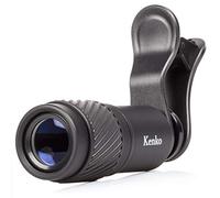 Objetivo y Macro para cámara de Smartphone, Tableta o portátil de la Marca Kenko KE-RP065WM Real Pro Clip Wide 0,65x, de Color Negro.