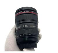 Objetivo Zoom, Compatible con Canon, EF 24-105mm f/4 L IS USM | Para cámaras EOS SLR, fotograma completo, AF, filtro de 77mm, 8 hojas, 24-105mm