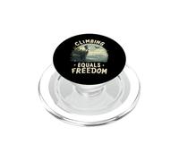 Objetivos de Climbing Mountain Peak Rock Climbing Summit PopSockets PopGrip para MagSafe