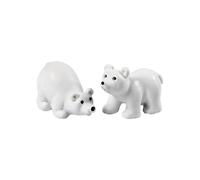 Objeto decorativo - Creativ Company 69837 - Oso polar - Resina - 30 mm x 45 mm