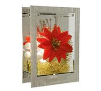 Objeto Decorativo Decorativo de Cristal con luz LED, Mini Estrella de Navidad, Pelo de ángel, lámpara Verde Abeto, luz de Ambiente, decoración de Navidad, Imagen 3D, decoración de Mesa, Adornos 3D